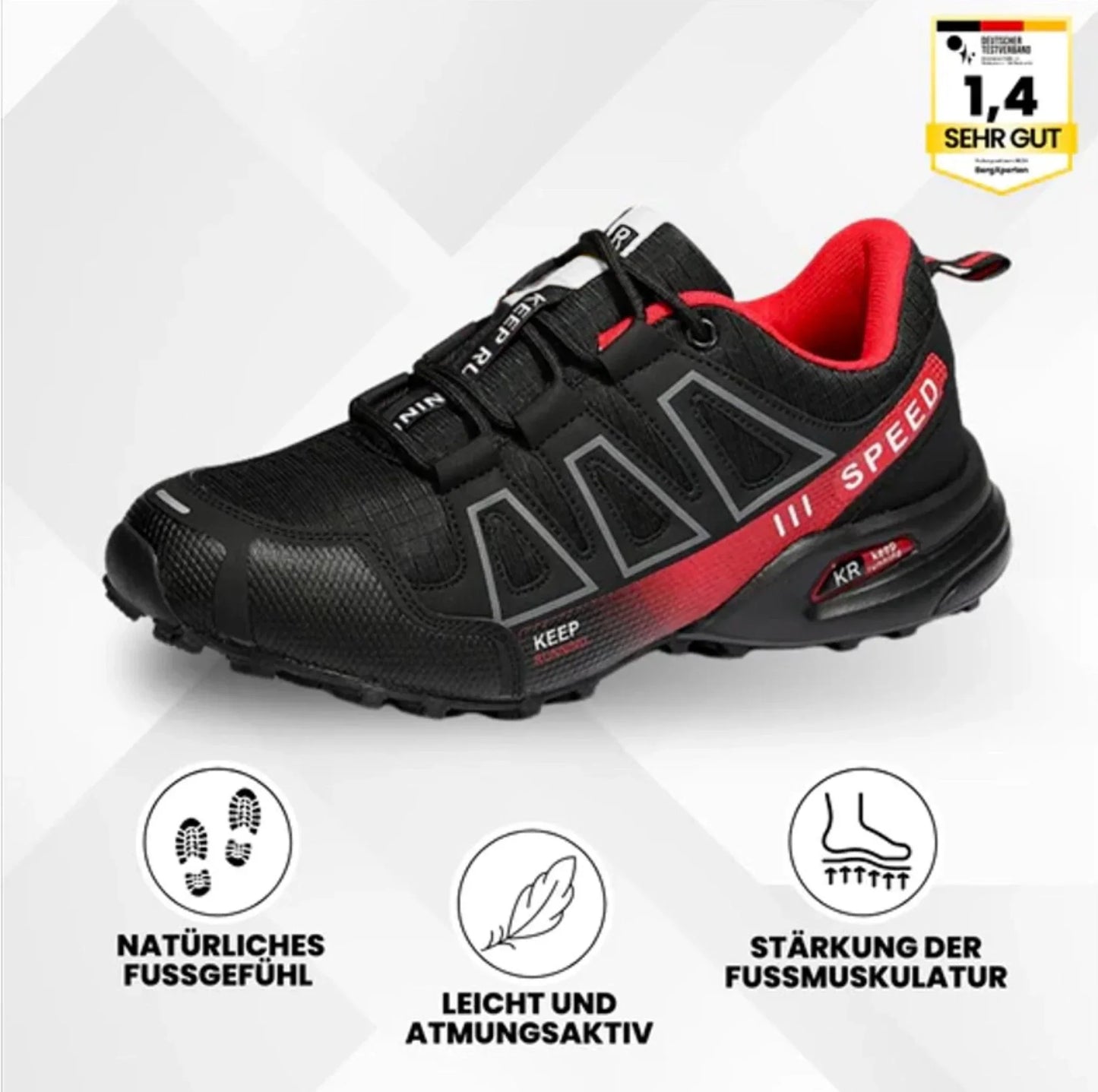 OrthoTrekking Hallux – ergonomische Hallux Valgus Wander u.-Trekkingschuhe