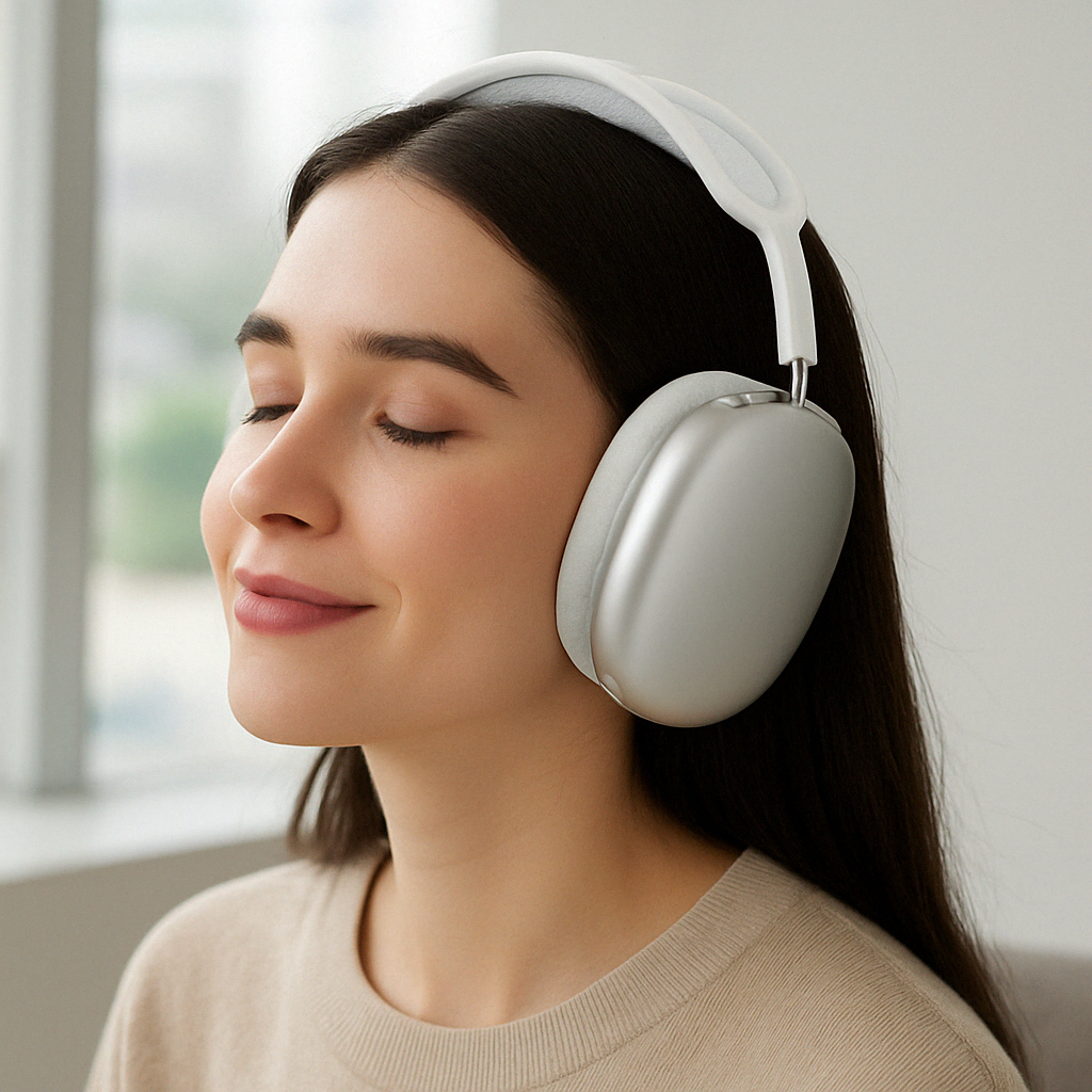 Kabellose Over-Ear Kopfhörer, Noise Cancelling, Bluetooth