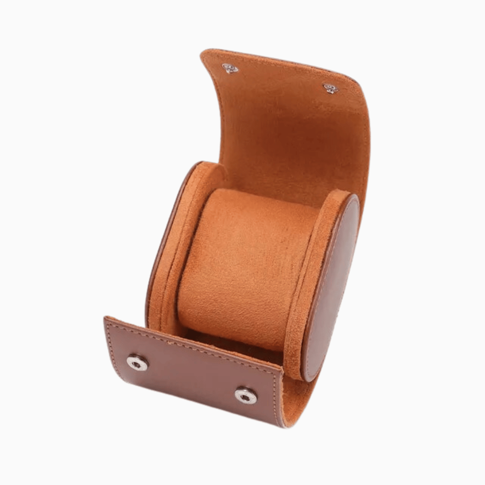 Leder-Uhrenetui - Stilvoller Organizer für Zeitmesser