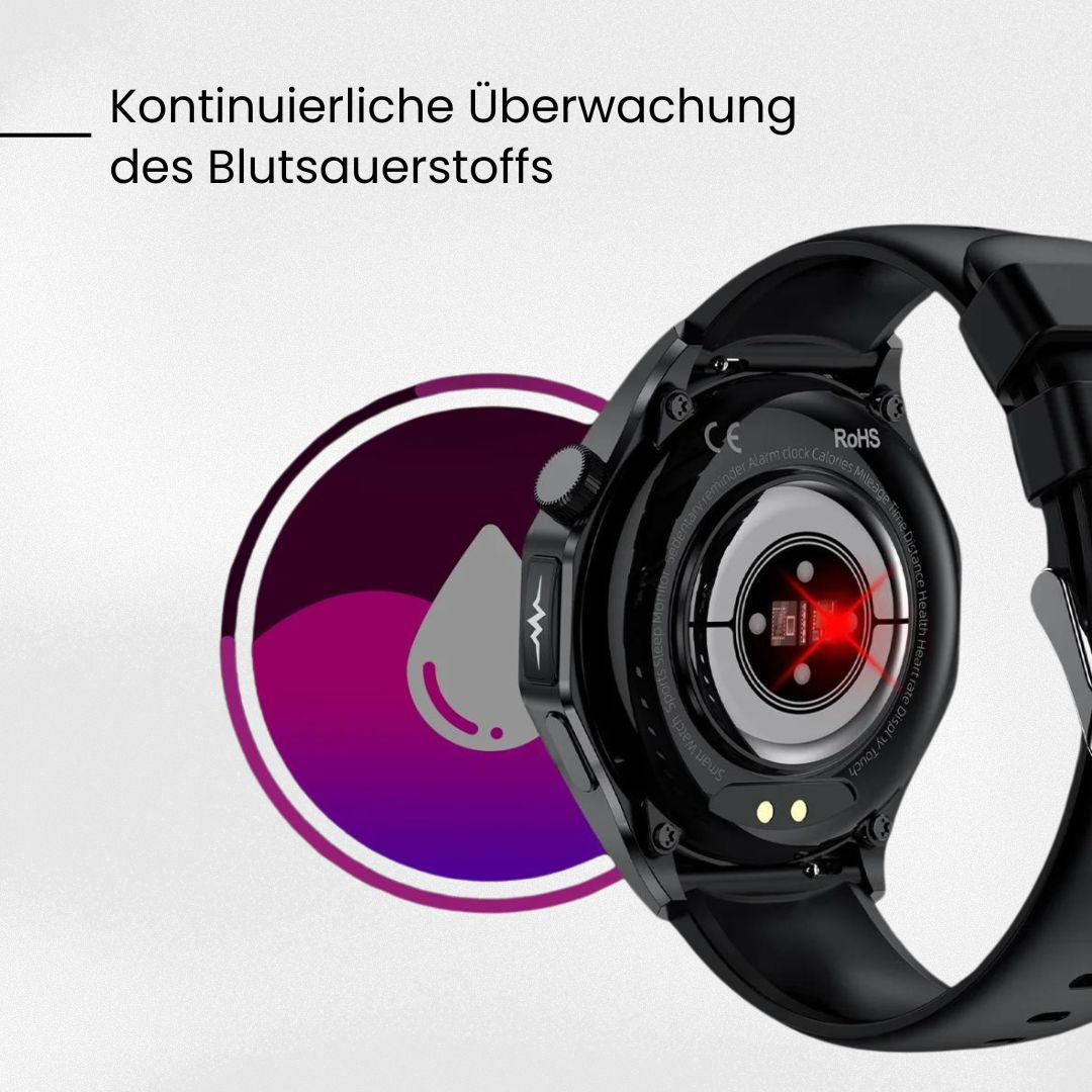 AirForce Health K-52 – robuste Outdoor-Smartwatch mit Fitness-Tracking