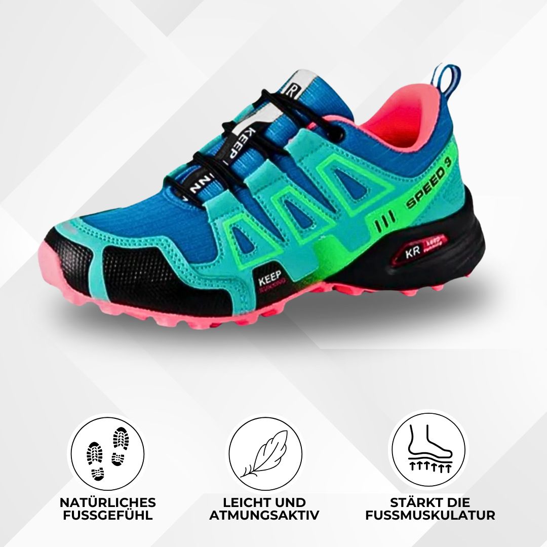 OrthoTrekking - rutschfeste, wasserdichte & ergonomische Wanderschuhe