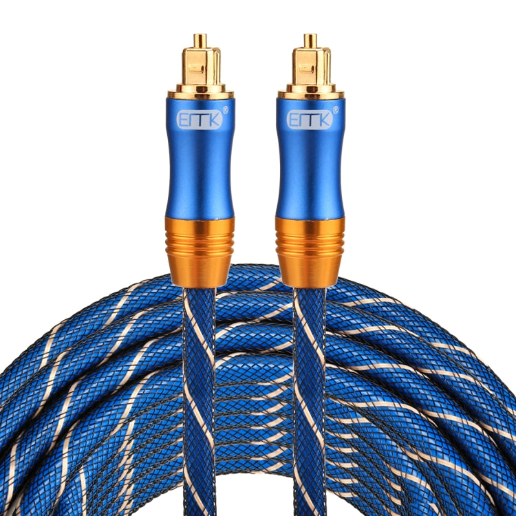 | EMK LSYJ-A 10m OD6.0mm vergoldetes Metallkopf Toslink männlich zu männlich digitales optisches Audiokabel