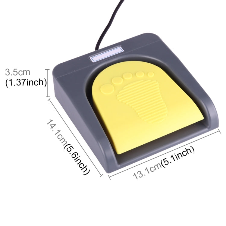 | FS2016_USB PCsensor USB-Fußschalter Fußsteuerungstastatur, Multimedia / Tastatur / Gamepad / Maus / String / B Ultraschallbildakquisitionsfunktionen
