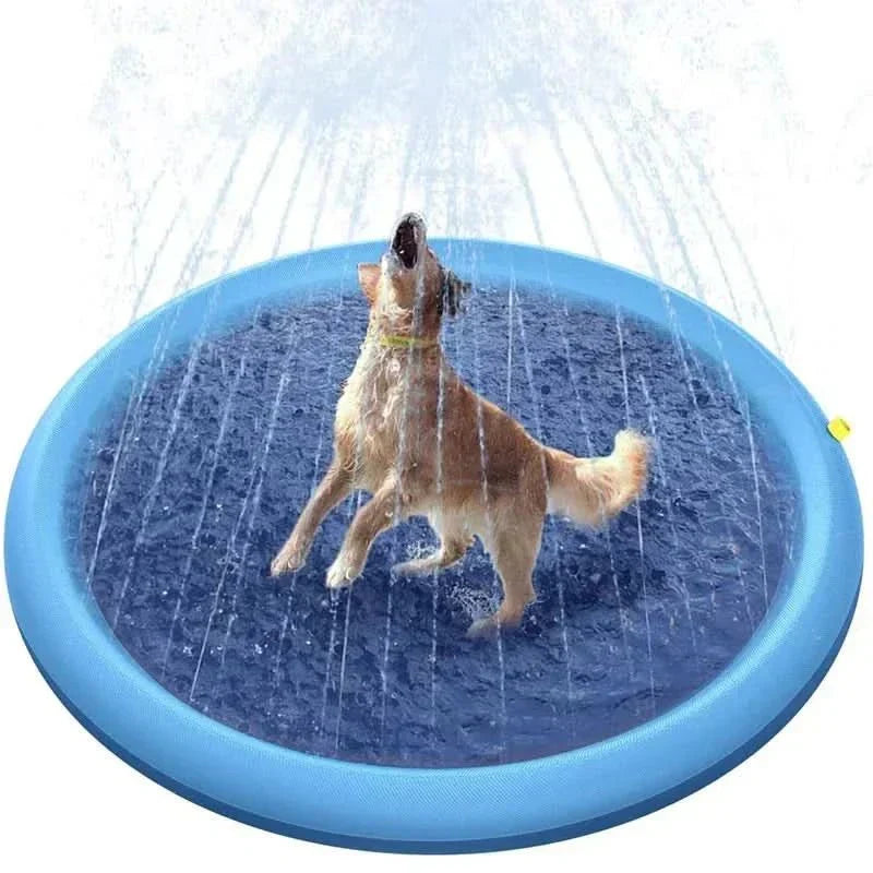 | Interaktive Wasser Matte für Hunde im Sommer