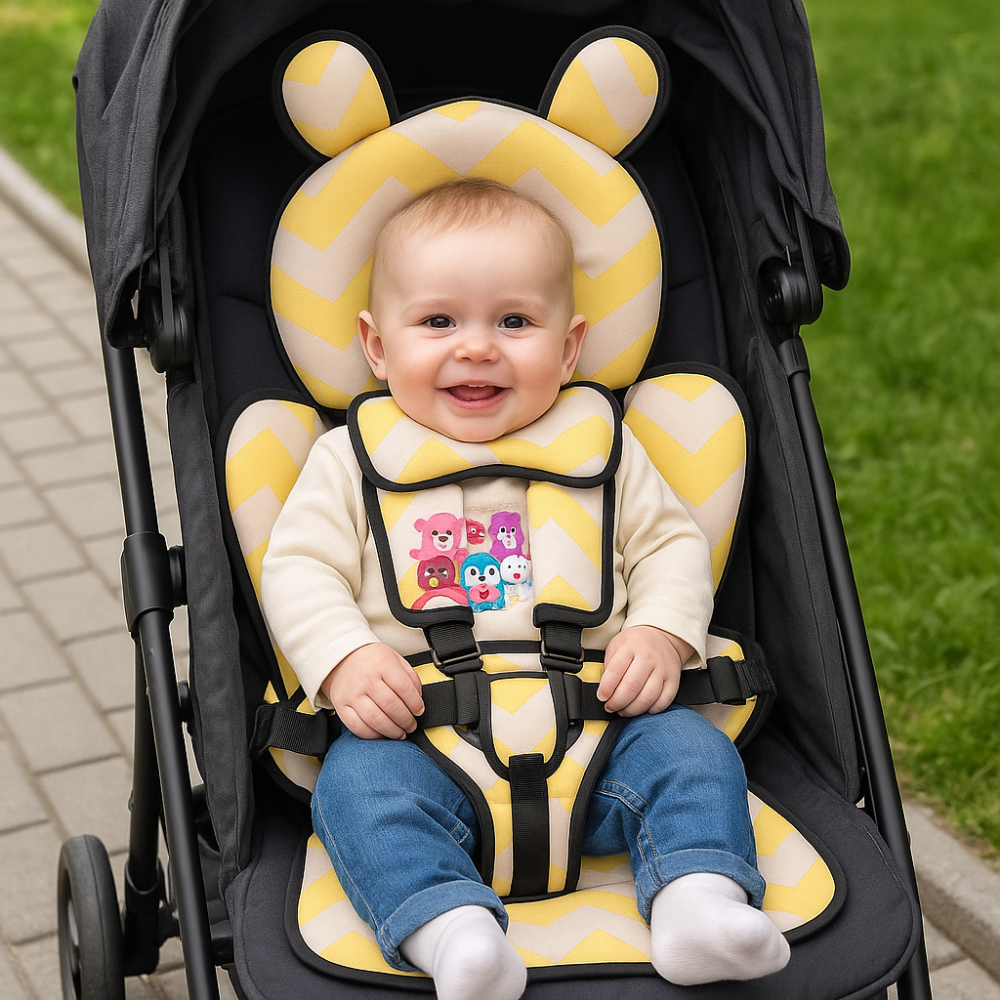 Tragbarer Baby-Reisesitz-Gurt, leicht, faltbar, sicher für unterwegs