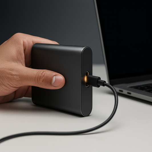 Tragbare externe SSD, USB-C, High-Speed Solid State Drive