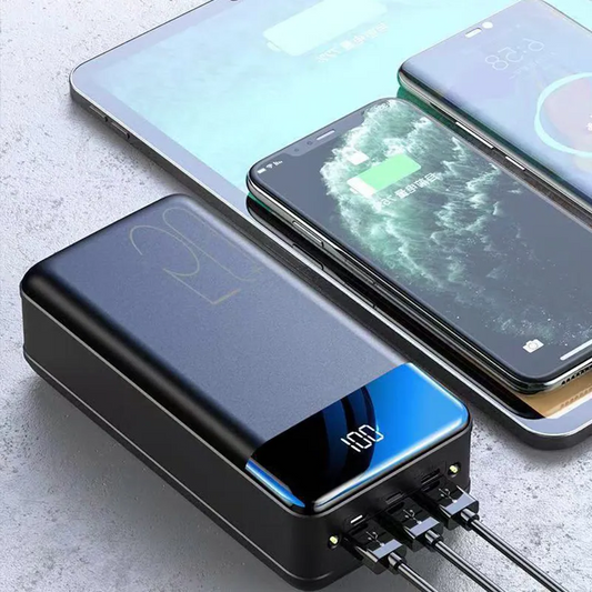 PowerBloc – Powerbank 50000 mAh Schnellladung – Outdoor & Notfall-Energie