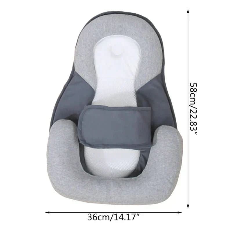 | Anti-Spuck-Kissen für Säuglinge, ergonomisch und komfortabel für erholsamen Schlaf