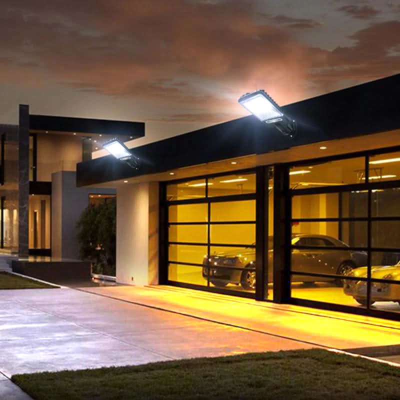 | Solar LED-Außenstrahler mit Bewegungssensor