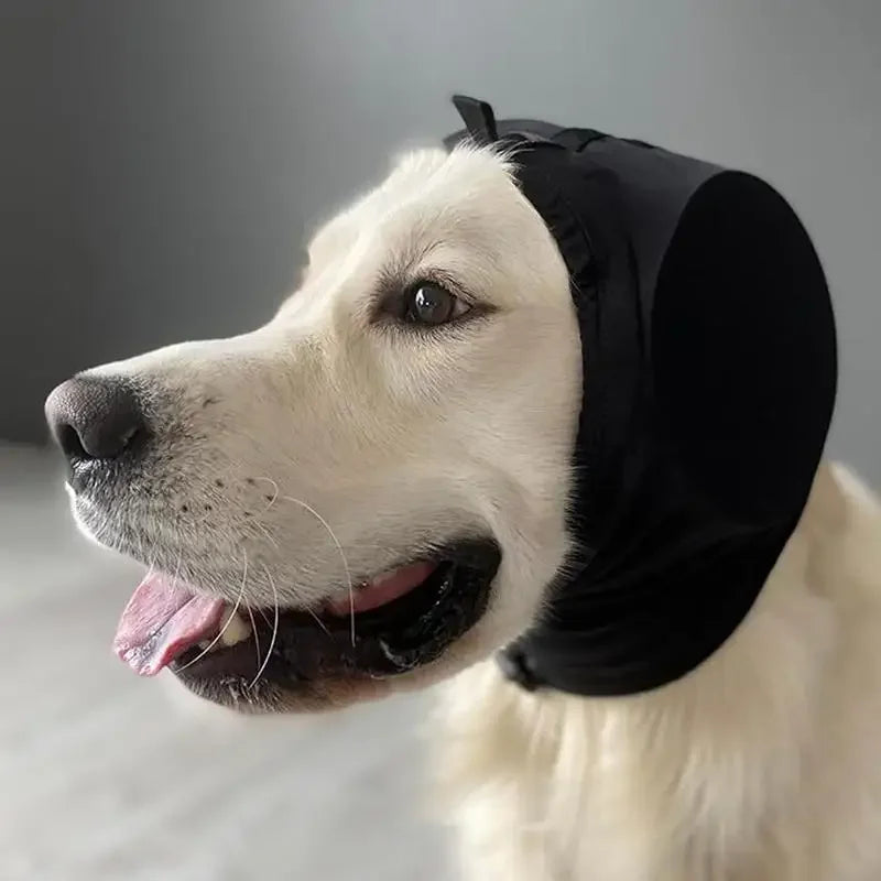 | Geräuschdämpfende Hundeohrenschützer | Bequemes, atmungsaktives Polyester zur Linderung von Ängsten bei Feuerwerk und Gewittern