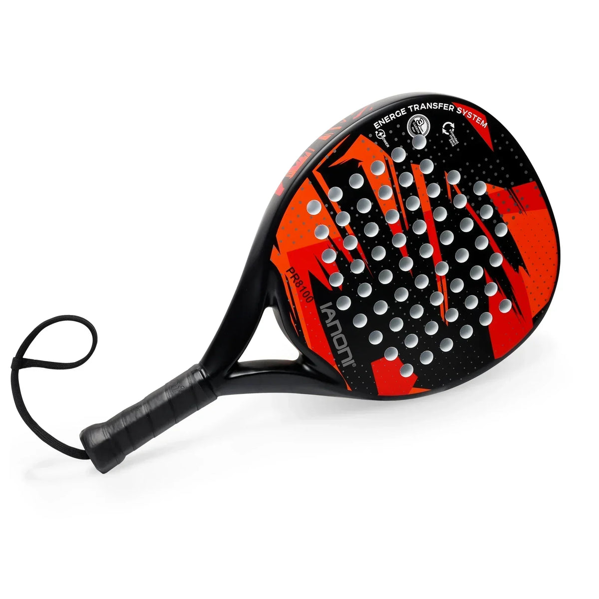 Carbon Pro Padel Schläger, leicht, langlebig, EVA Kern für Präzision & Kraft