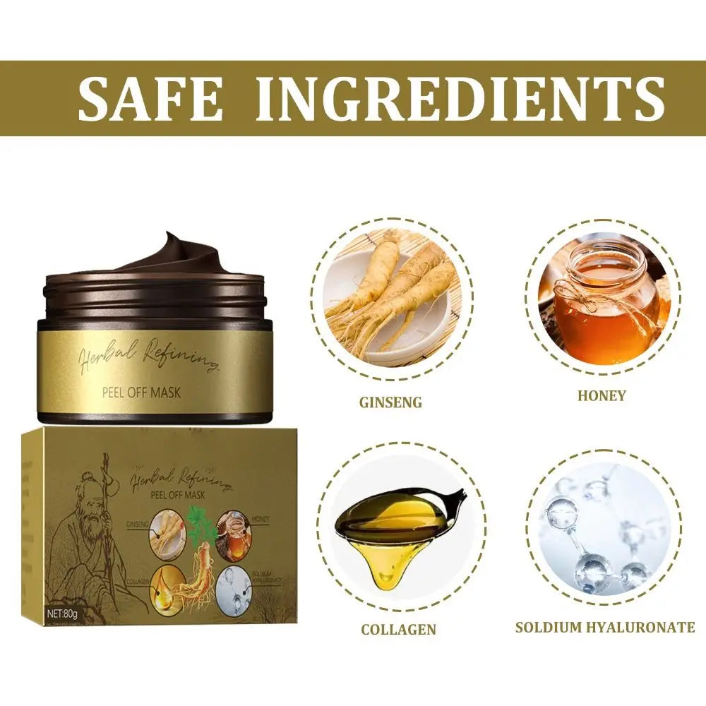 | Schwarzer Tee Gesicht Peel-off Maske