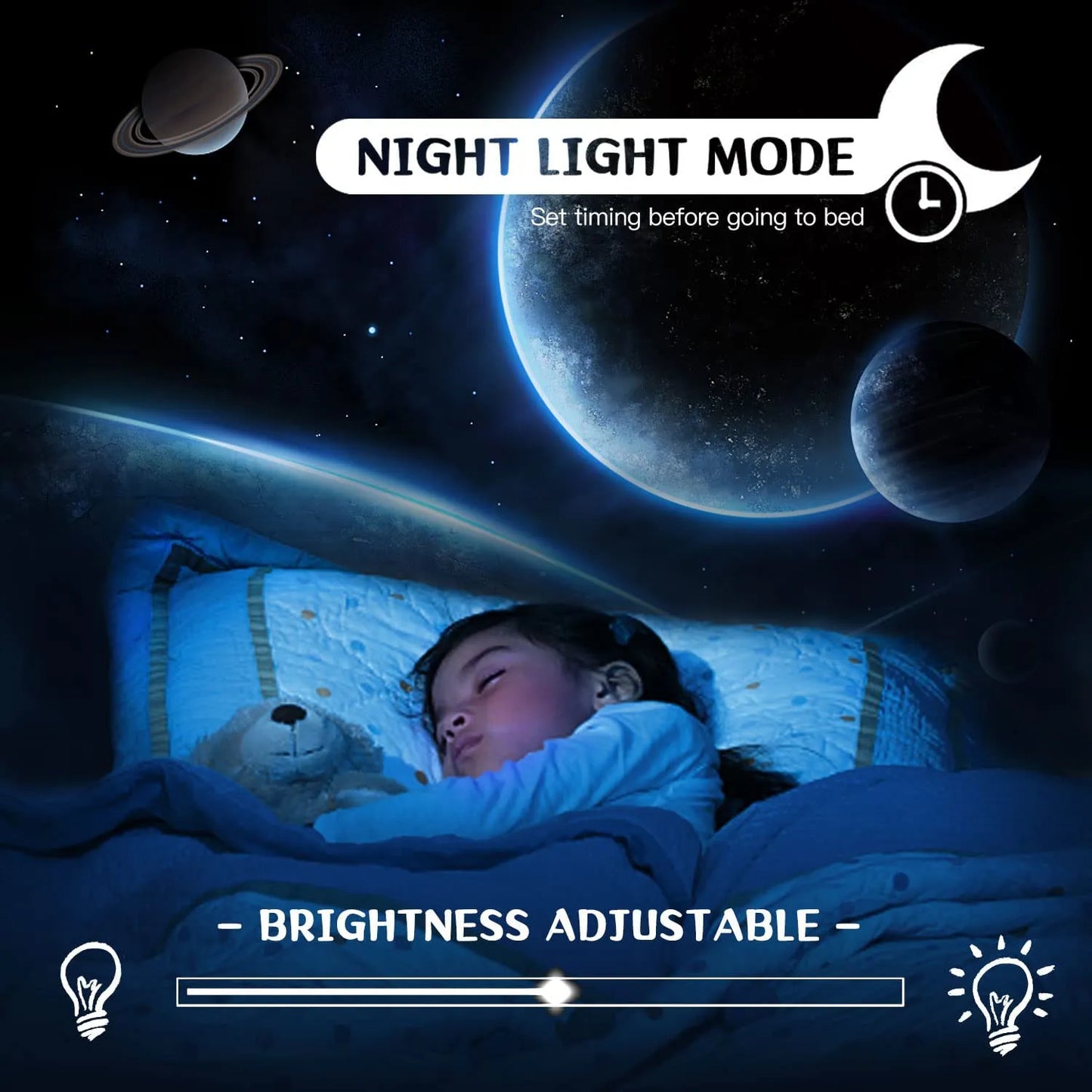 | Schlafzimmer Sternenhimmelprojektion