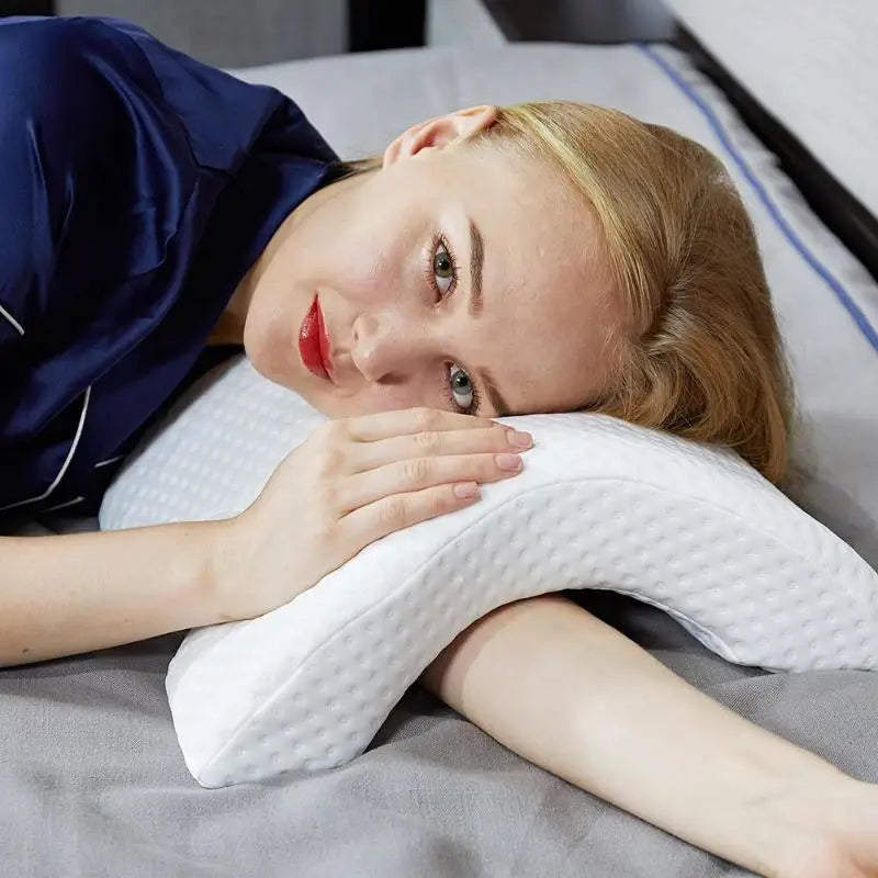 | Gebogenes orthopädisches Gedächtnisschaumkissen