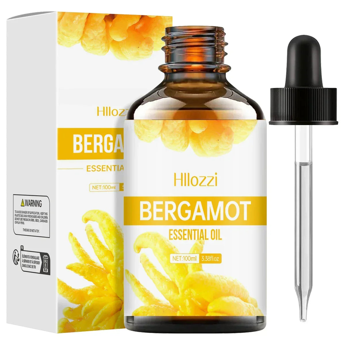 Bergamotte ätherisches Öl, Premium, Haarpflege, Haut & Diffuser