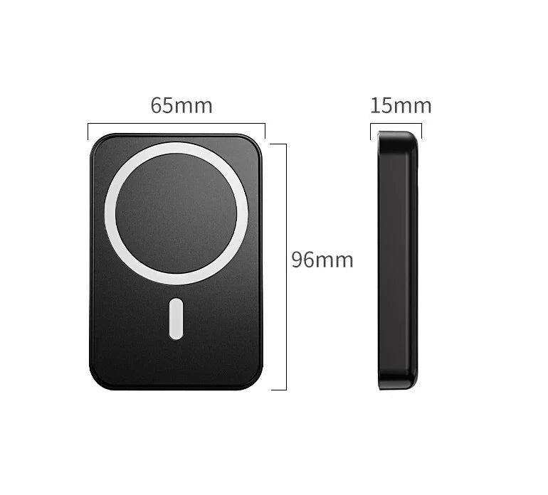 | Magnetische drahtlose Powerbank mit Kickstand