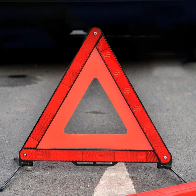 Faltbares Notfall-Warndreieck, reflektierend, kompakt
