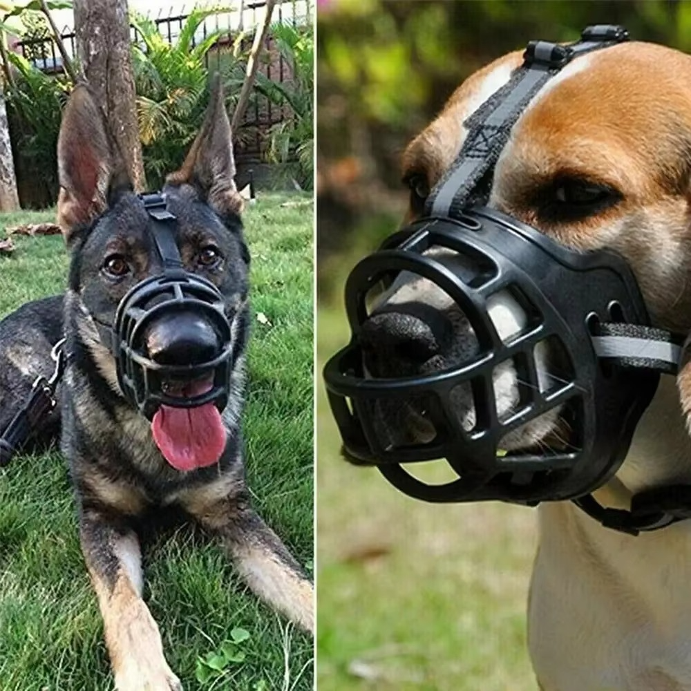 | Reflektierender Hundemaulkorb - Wasserfreundlich & Atmungsaktiv