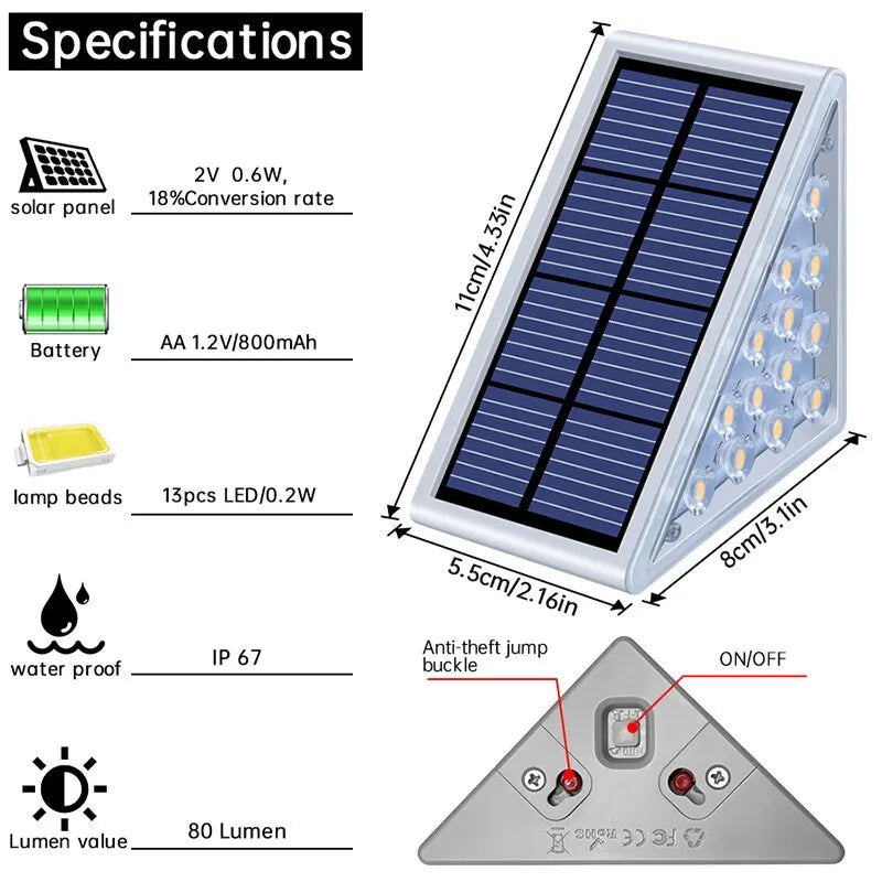 | Solar Treppenlicht