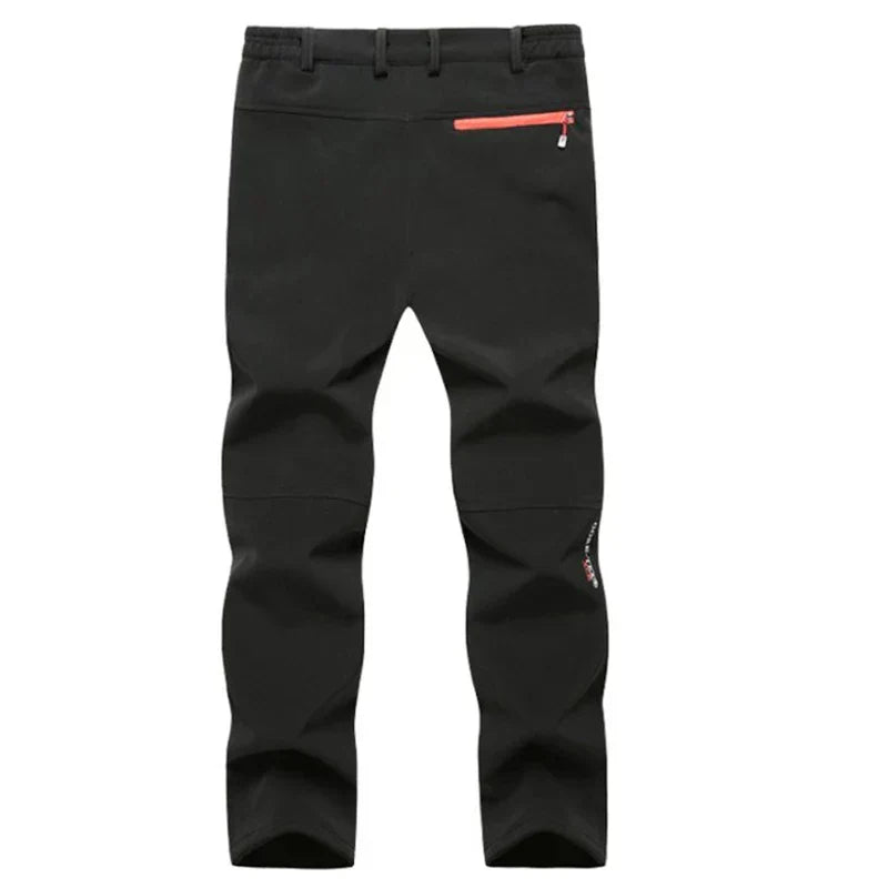 Herren Softshell Wanderhose wasserdicht, warm, winddicht, L–6XL Outdoor
