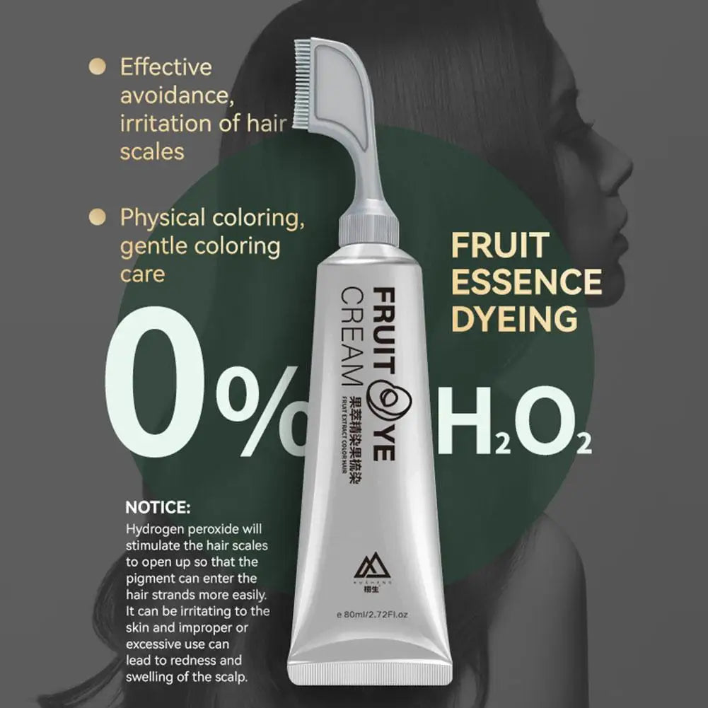 | Haarfärbecreme mit Kamm