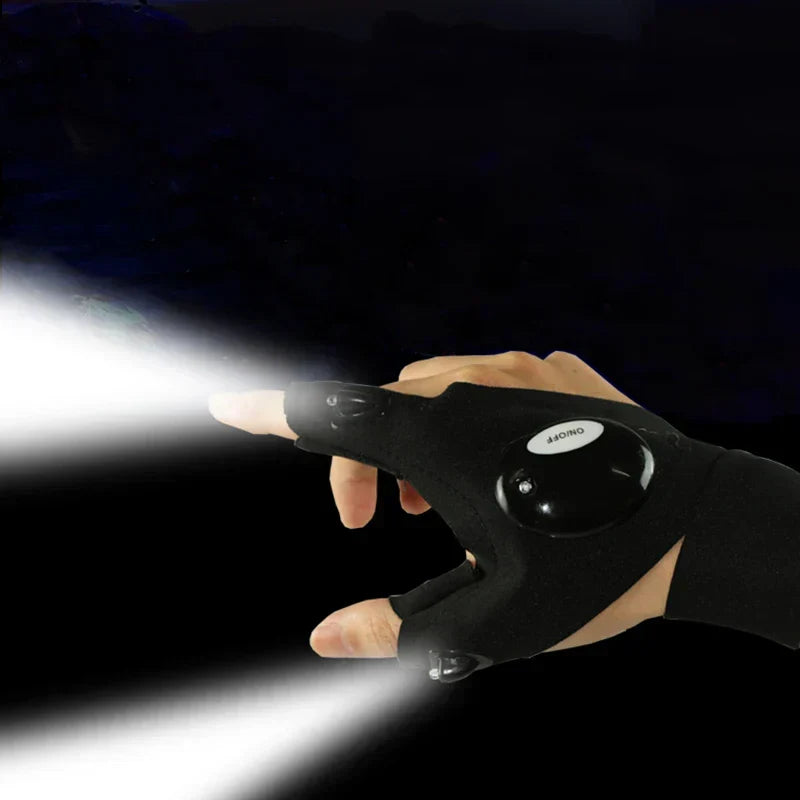 | LED Taschenlampenhandschuhe