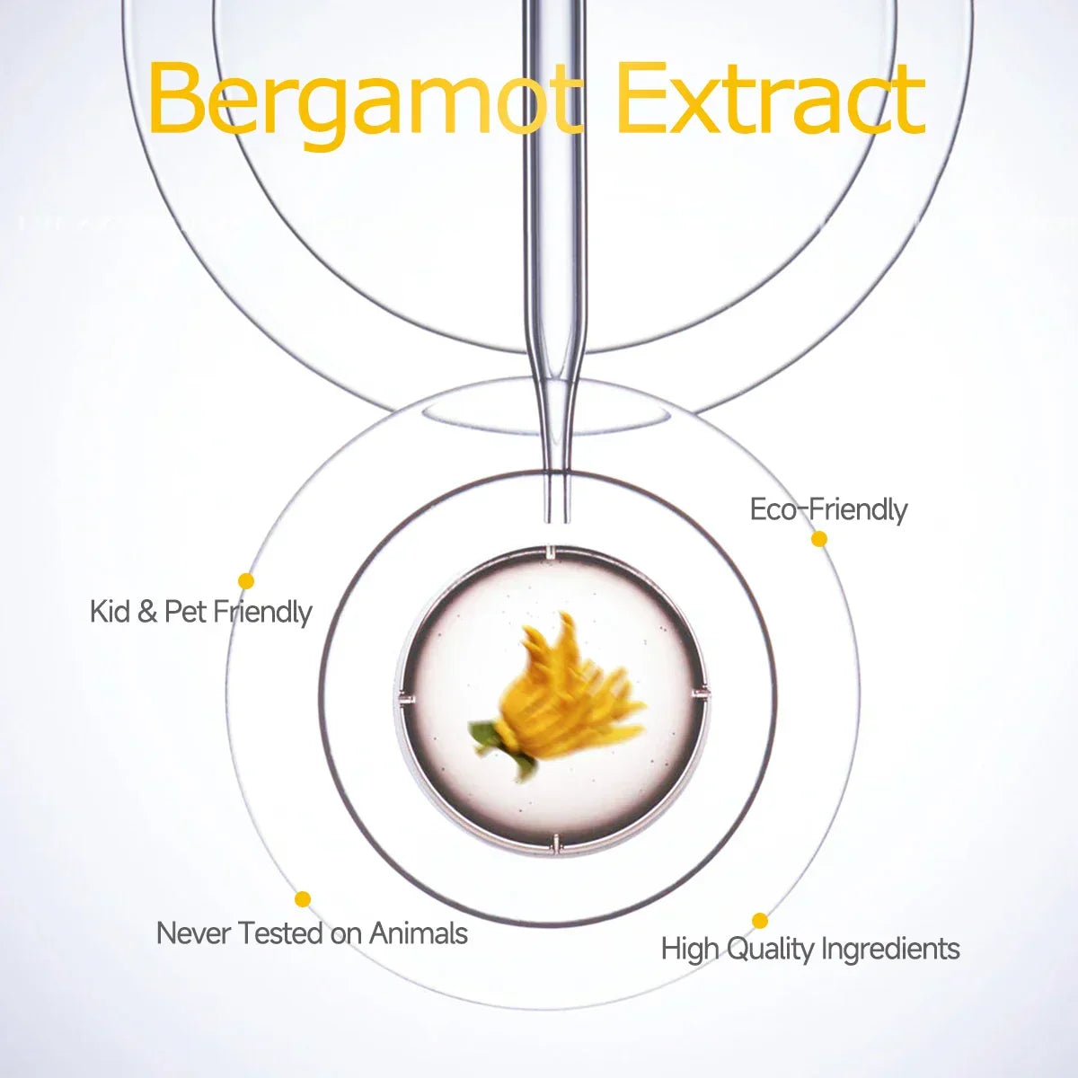 Bergamotte ätherisches Öl, Premium, Haarpflege, Haut & Diffuser