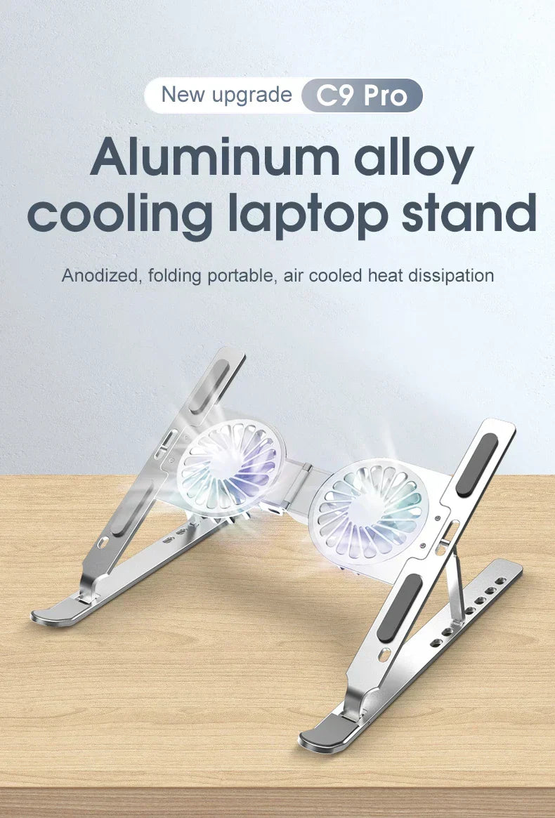 | Faltbarer Aluminium Laptop Kühlständer