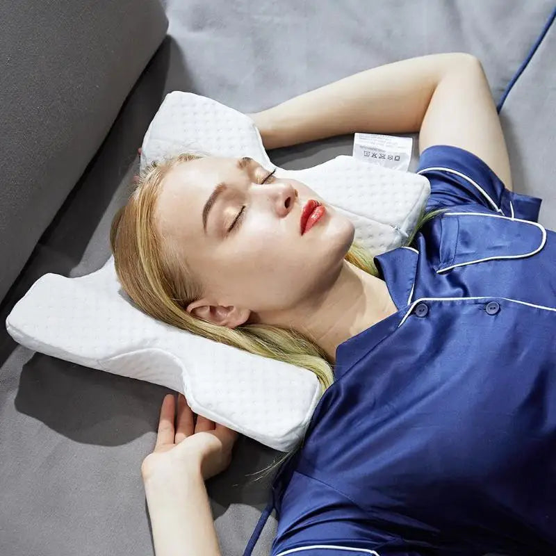 | Gebogenes orthopädisches Gedächtnisschaumkissen