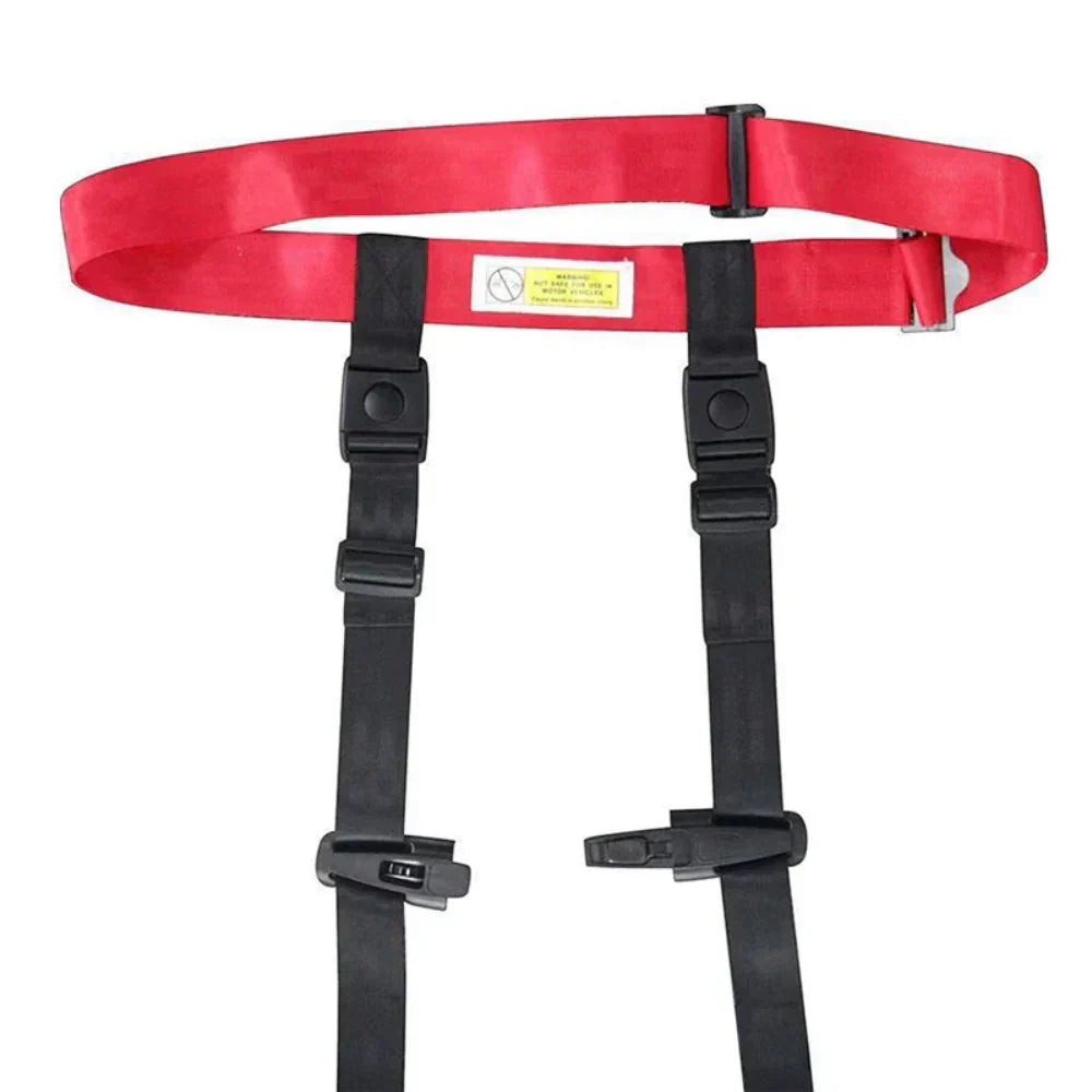 Kinder Sicherheitsgurt, verstellbarer Flugzeugsitz, Reiseharness