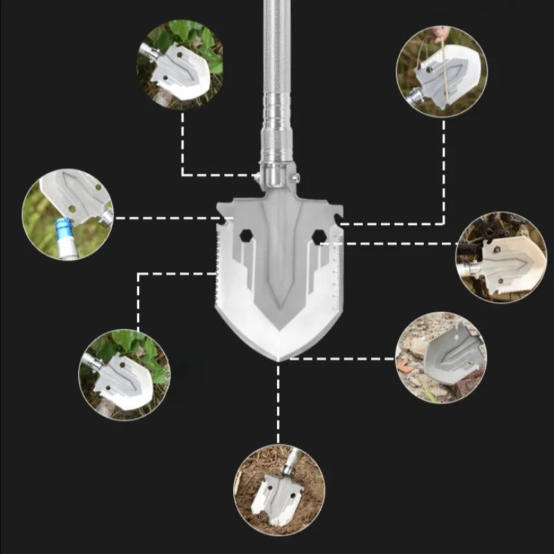 | Multifunctional Outdoor Camping Shovel