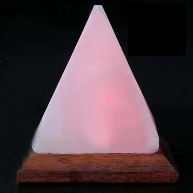 Himalaya Kristallsalzlampe USB LED Pyramide, Luftreiniger & Stimmung