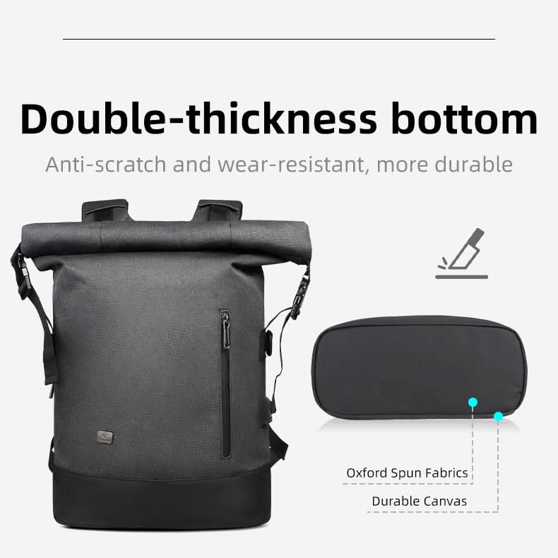 | Multifunktionaler Rucksack für draußen mit USB-Anschluss