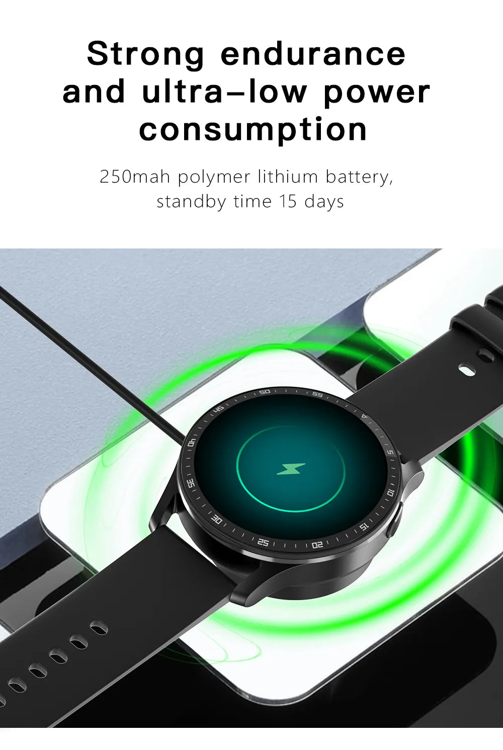 | Zwei in Eins Smartwatch mit Bluetooth-Ohrhörern