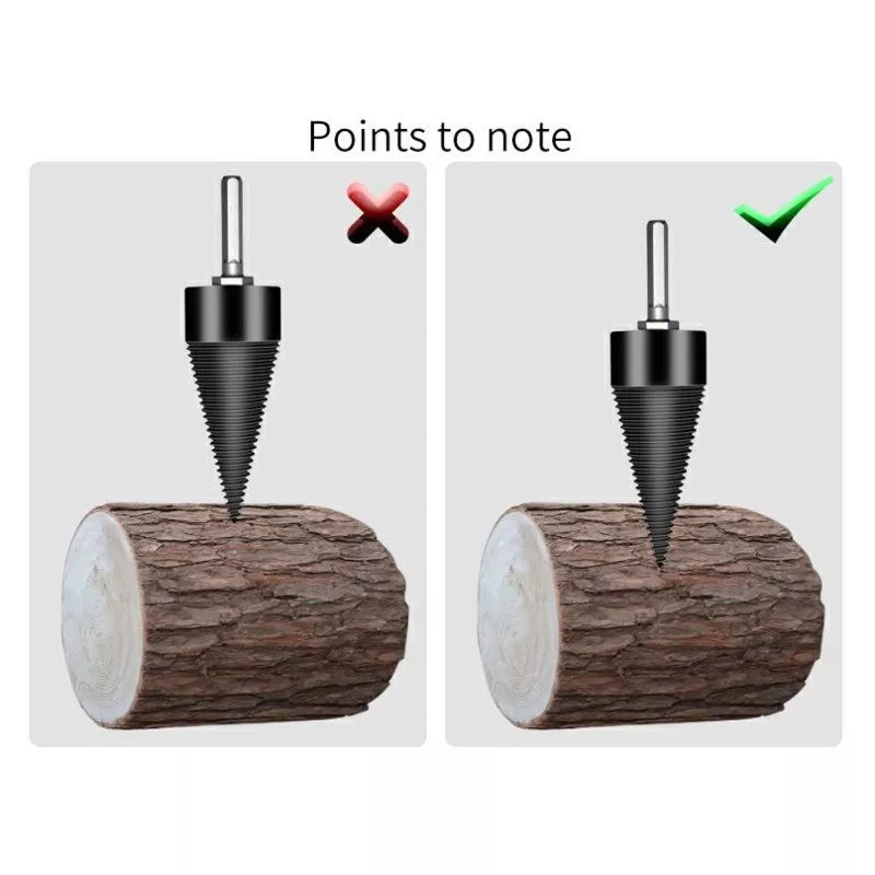 | Holzspalter Bohrer