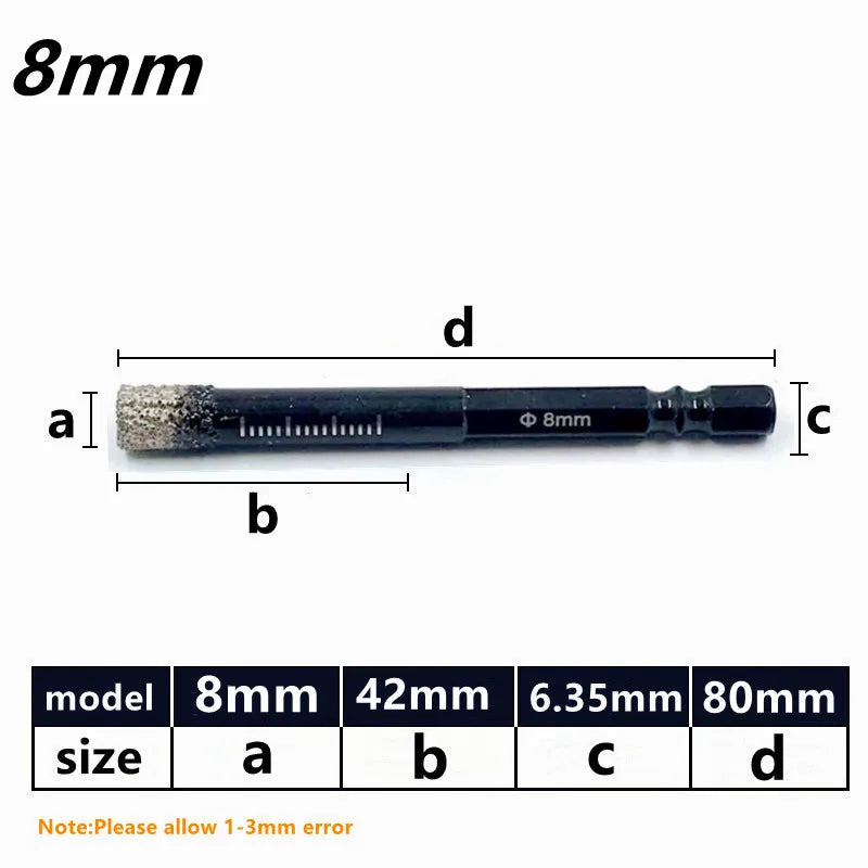 | Diamantbeschichtetes Bohrer Set