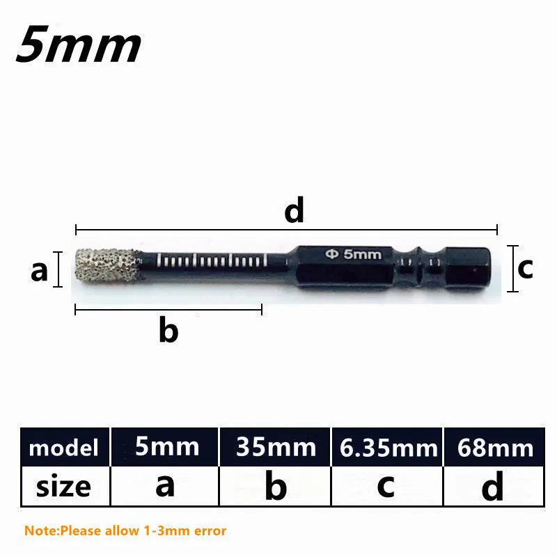 | Diamantbeschichtetes Bohrer Set