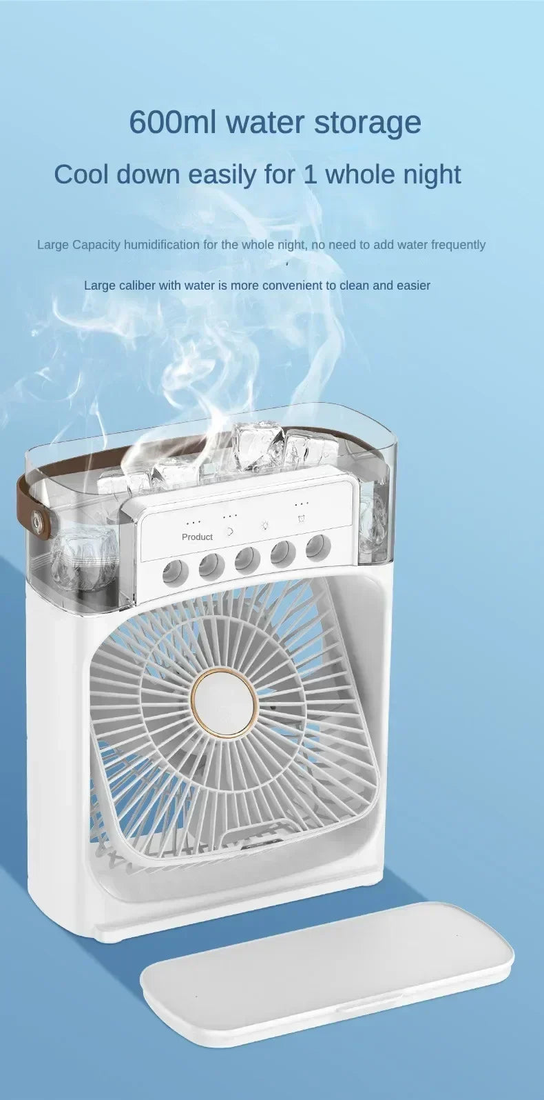 | Tragbarer Luftbefeuchter AIr Cooler Ventilator