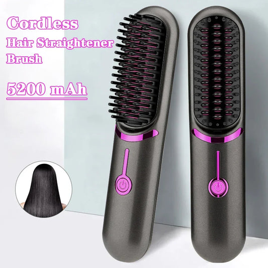 | Wireless Hair Straightening Comb