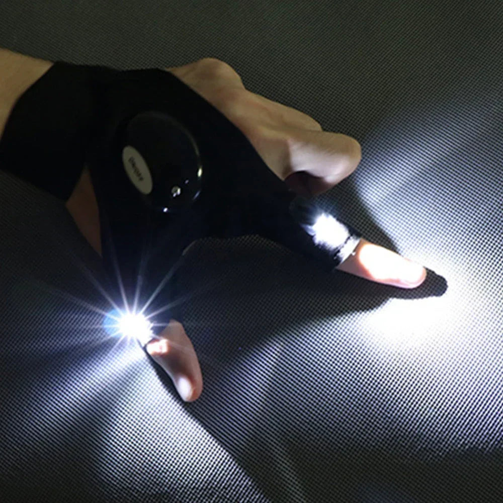 | LED Taschenlampenhandschuhe