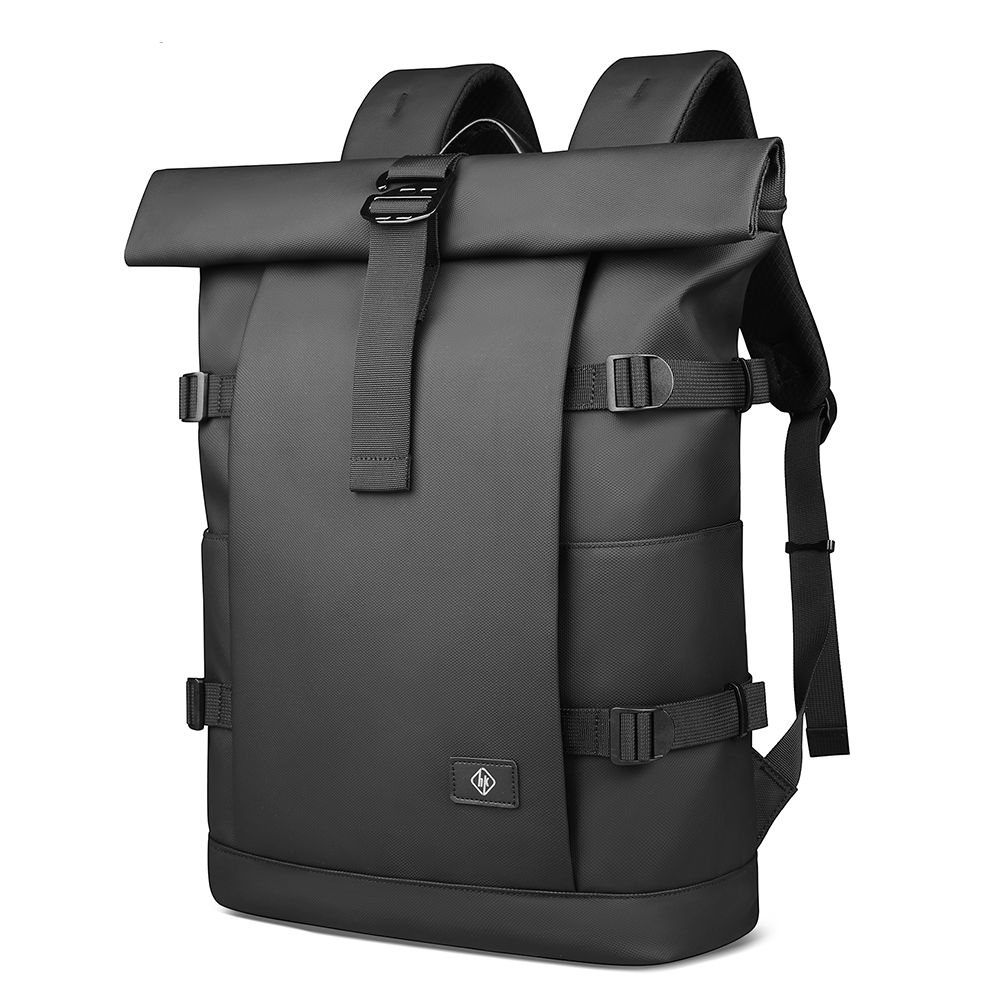 | Erweiterbarer Outdoor-Rucksack mit großem Volumen & Laptopfach
