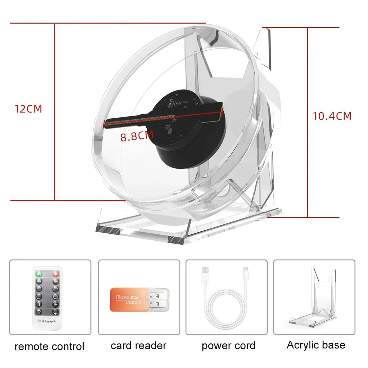 | Mini 3D holographischer Projektor