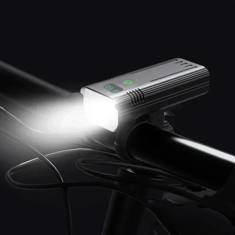 | LED-Fahrradleuchte mit 5000 Lumen für maximale Sicherheit beim Fahren in der Nacht