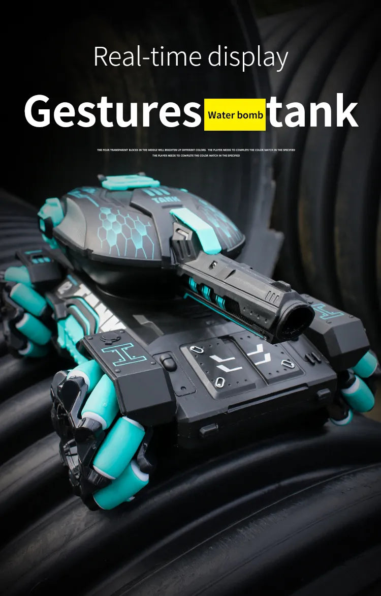 | Gesture and Remote Control Tank Vehicle Toy