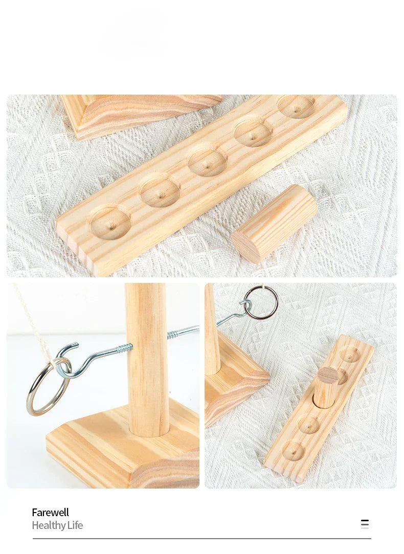 | Holzring-Wurfspiel