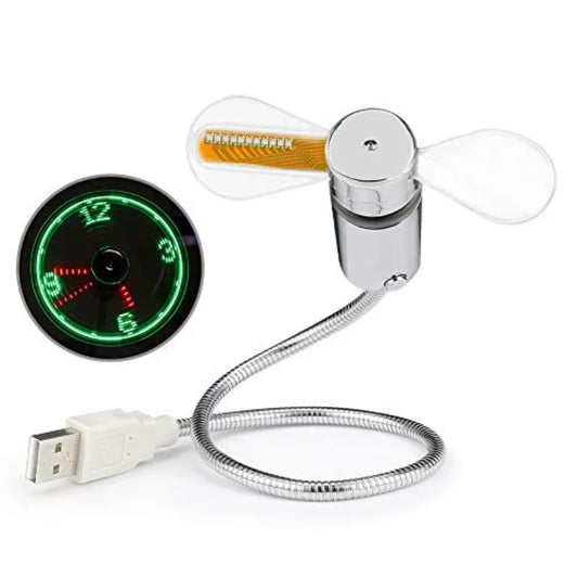 | USB LED Fan Uhr