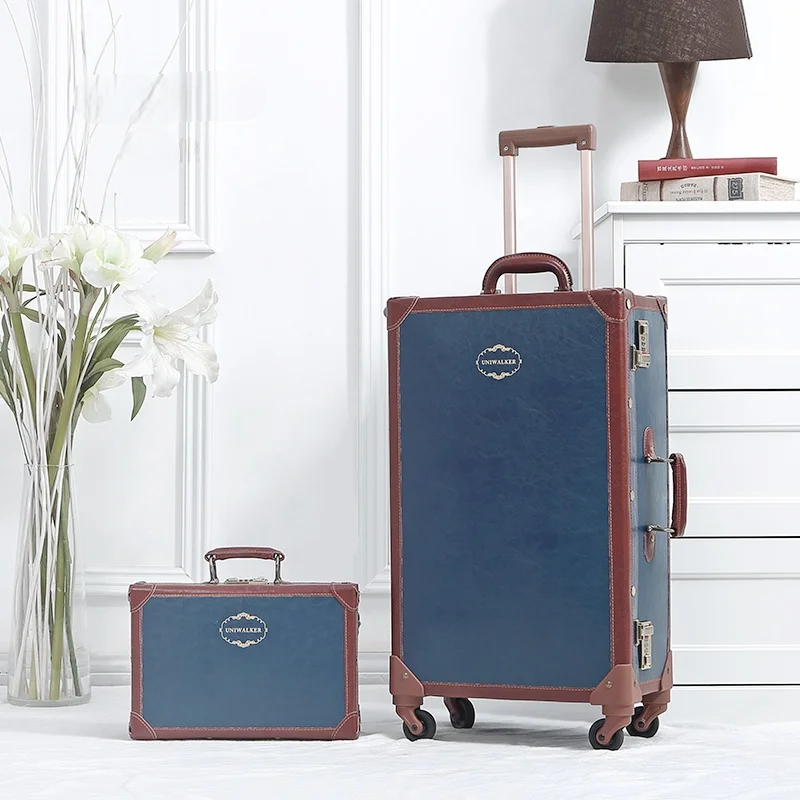 Retro-Hartschalenkoffer Set – Valencia