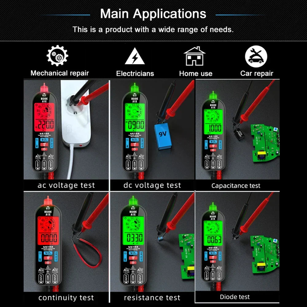 | Professionelles digitales elektrisches Multimeter