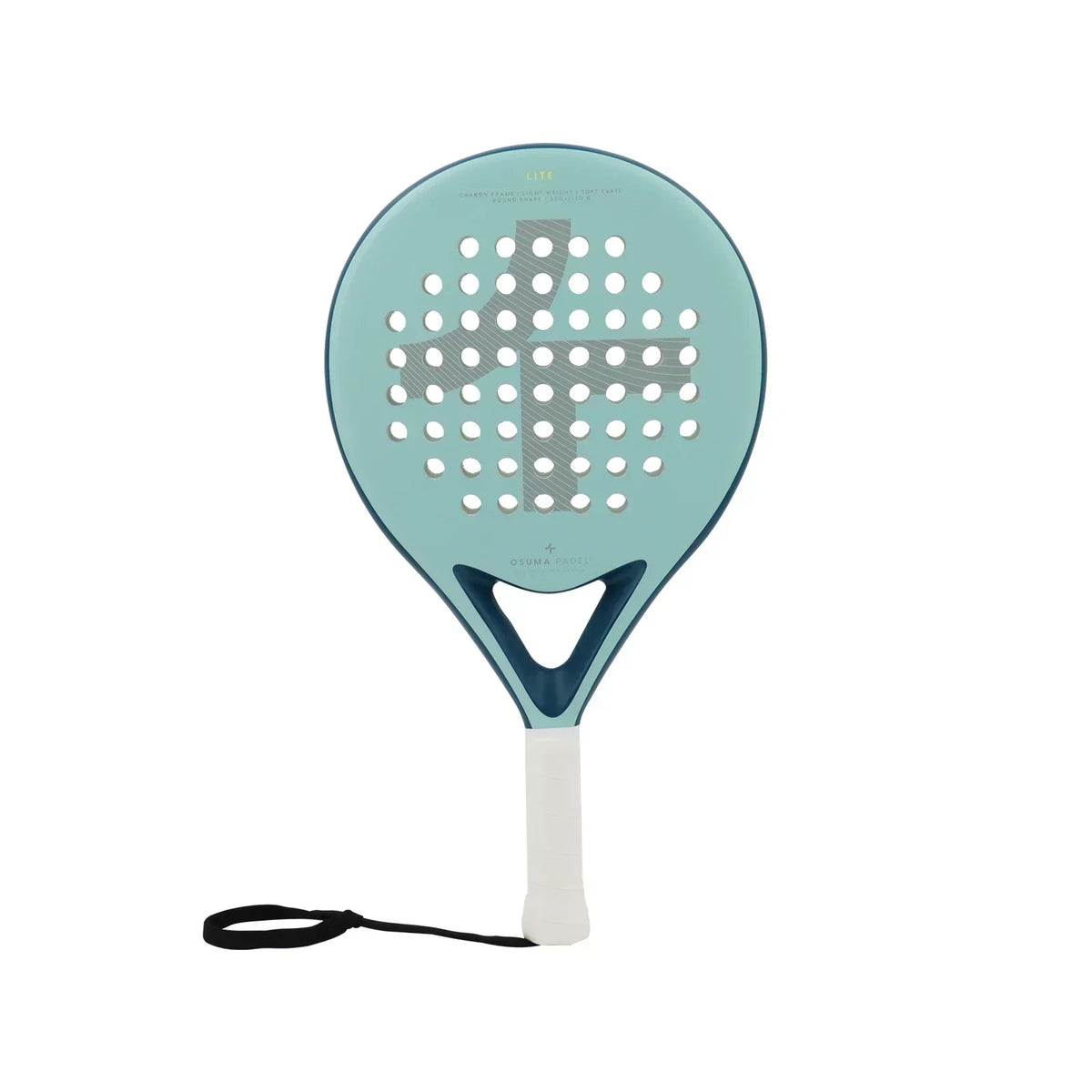 PowerStrike Carbon Padel Schläger, leicht, präzise & kraftvoll, EVA Kern
