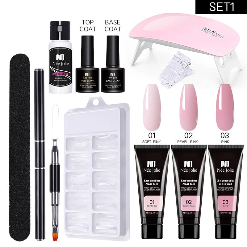 | Polygel Nail Starter Kit